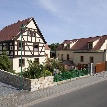 Pension Alte Schmiede Zabeltitz Exterior photo