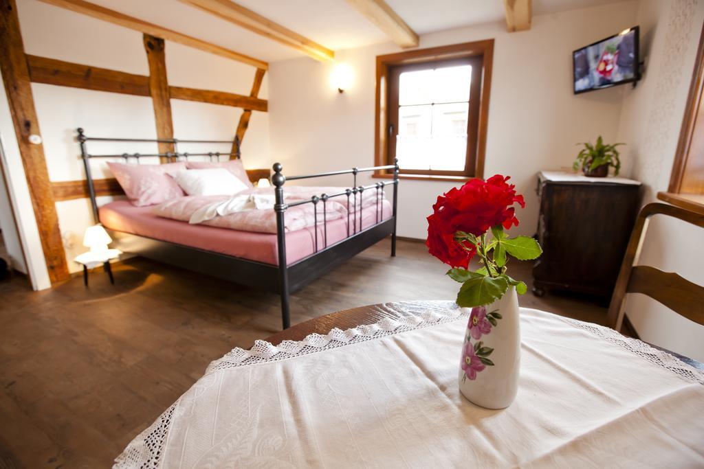 Pension Alte Schmiede Zabeltitz Room photo